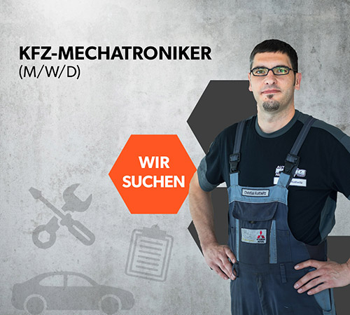 Wir suchen KFZ-Mechatroniker