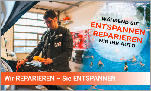 Wir reparieren - Sie entspannen im Mariba